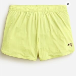 Tracksmith Yellow Athletic Shorts